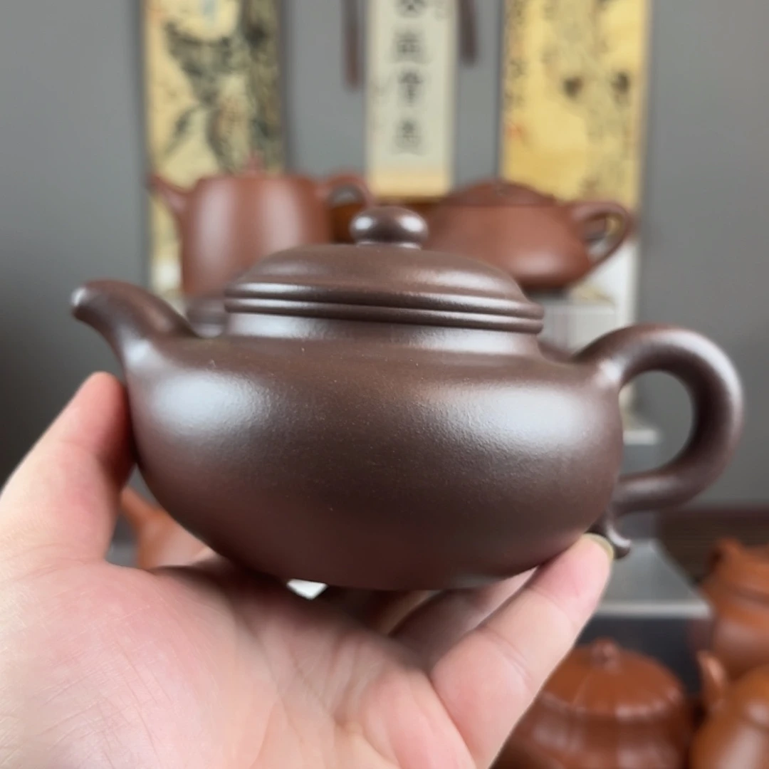 天***阳茶壶紫砂仿古定金