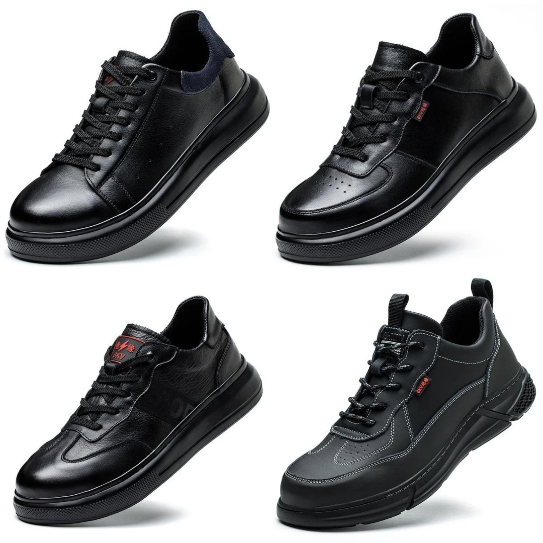 劳保鞋男钢包头防砸防刺穿轻便透气软底耐磨工作鞋工地安全鞋