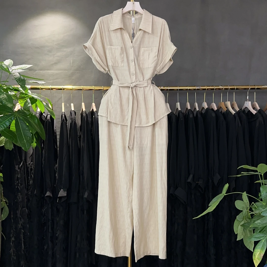 X5001 夏2025新款爆款轻奢高级大女主高端巨好看两件套