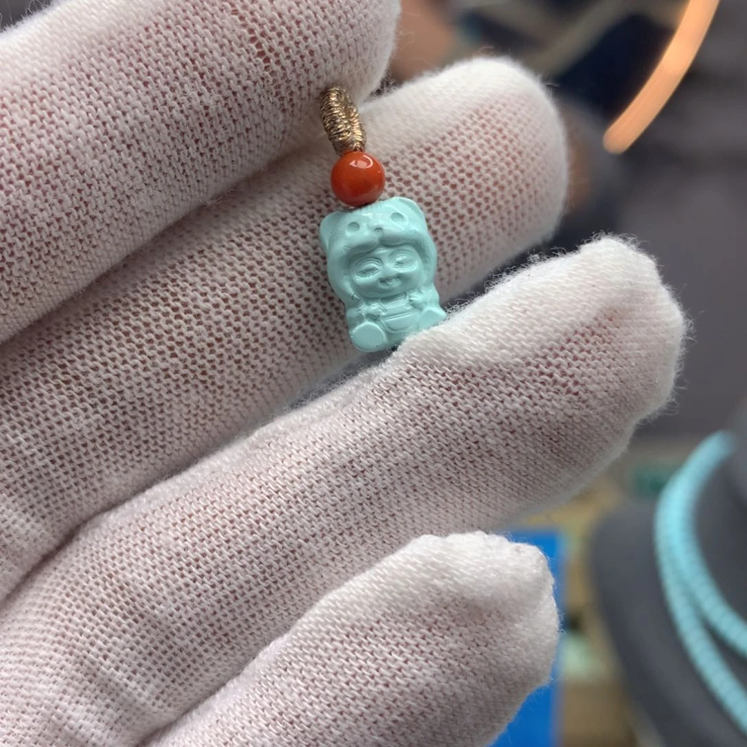 绿松石挂件未镶嵌