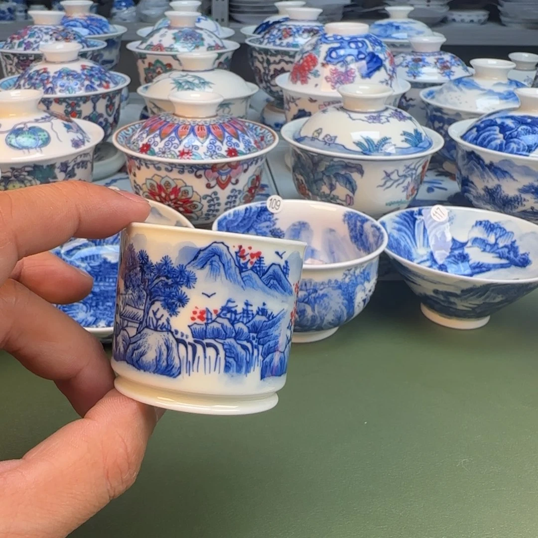 纯手工纯手绘茶具148