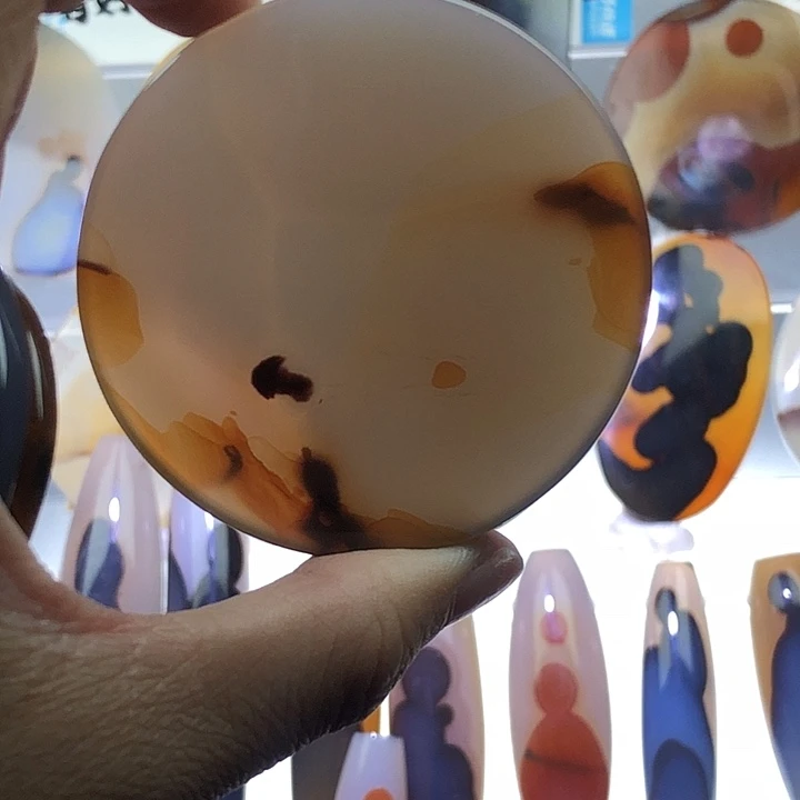 查罗石未镶嵌珠宝半成品48