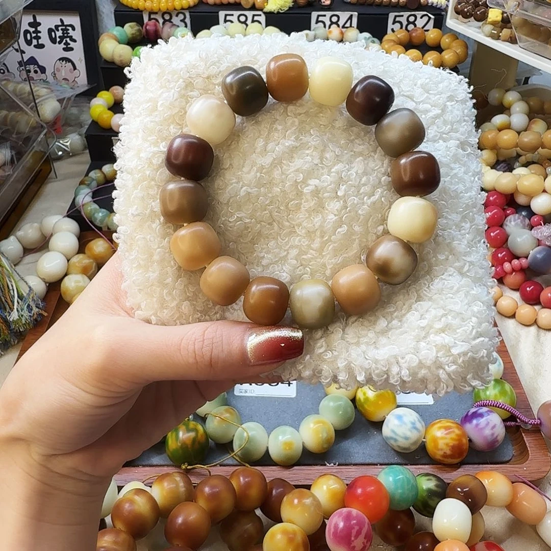 菩提根/象牙果手串14尺寸新品干磨