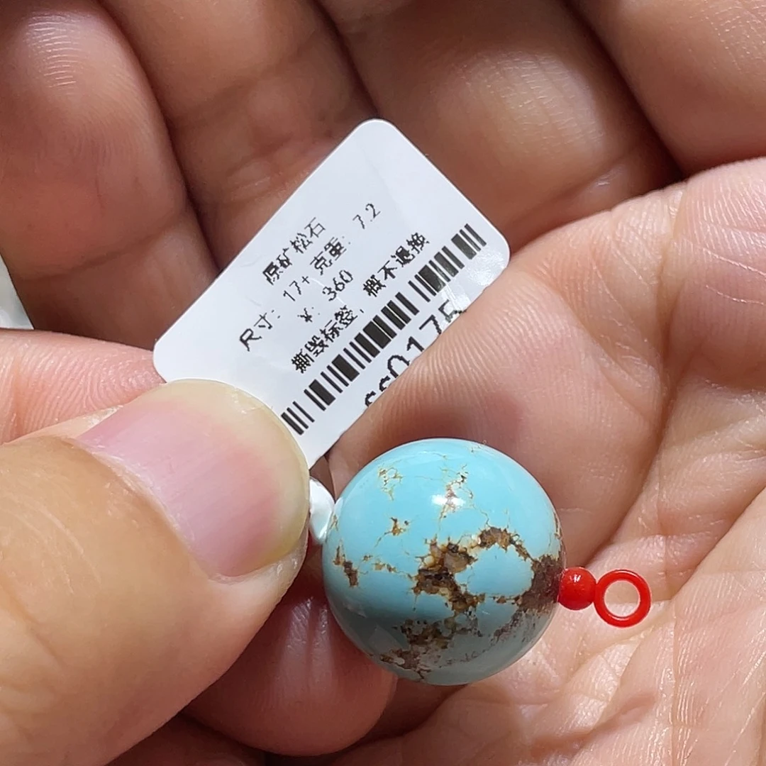 绿松石未镶嵌颈饰