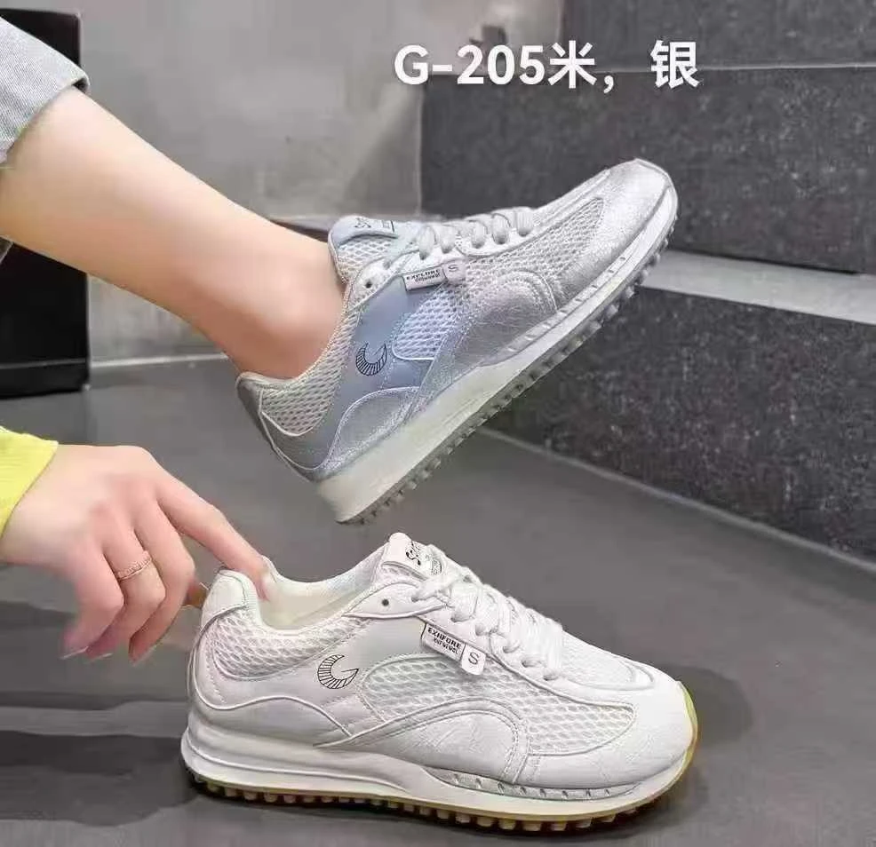 【专属】G-205爆款阿甘德训鞋女2025新款网面透气软底休闲鞋