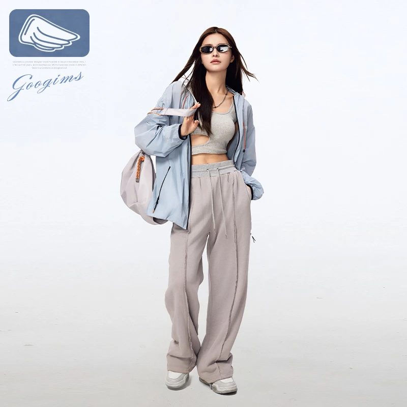 韩国Googims蝉翼胶囊防晒衣便携收纳男女同款宽松情侣防风外套