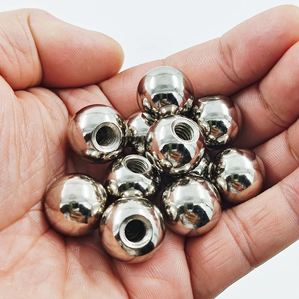 金属4螺孔转球头/1手机夹直径钢万向臂17mm转接头圆球球孔平板夹