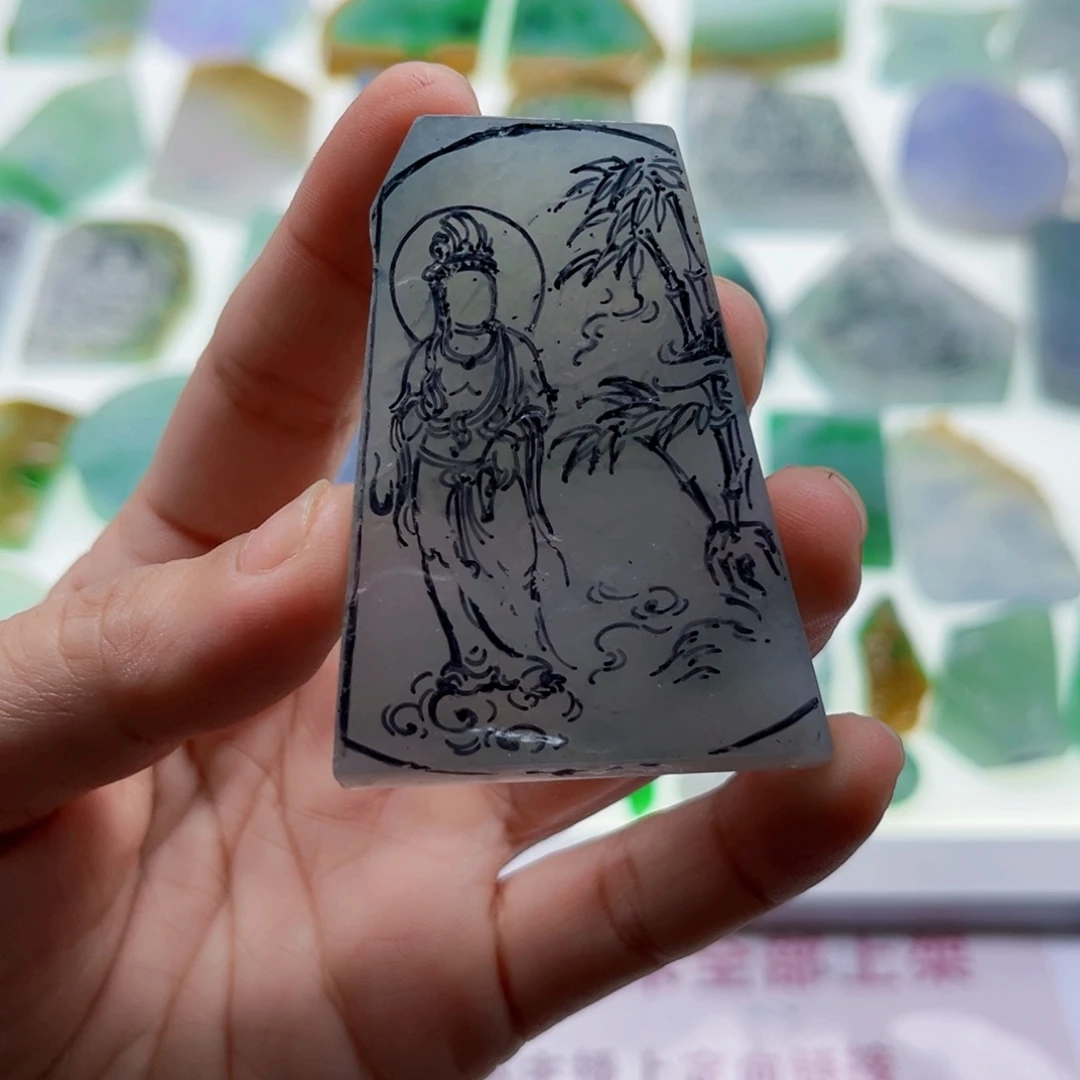 定制翡翠未镶嵌天然翡翠a货