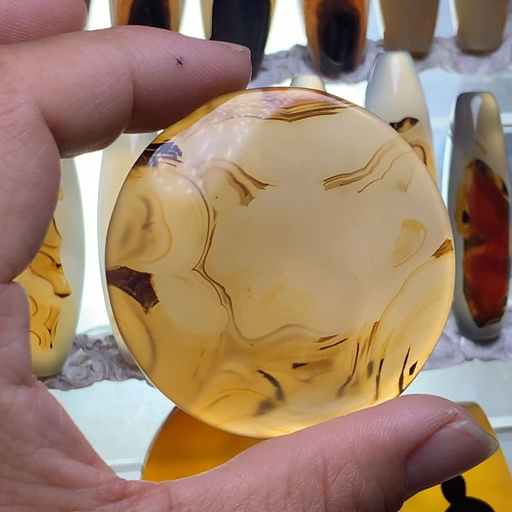 玛瑙/玉髓颈饰未镶嵌11