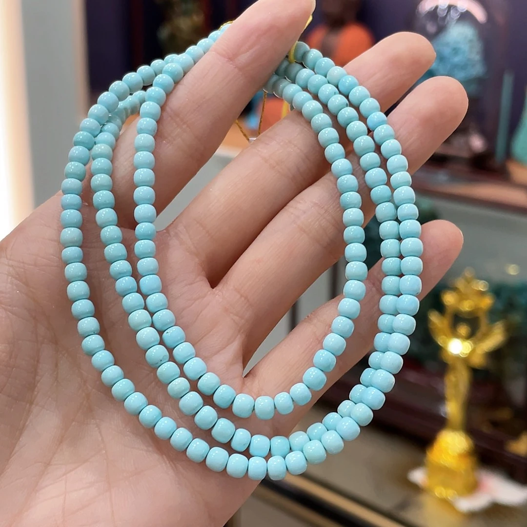 绿松石未镶嵌颈饰