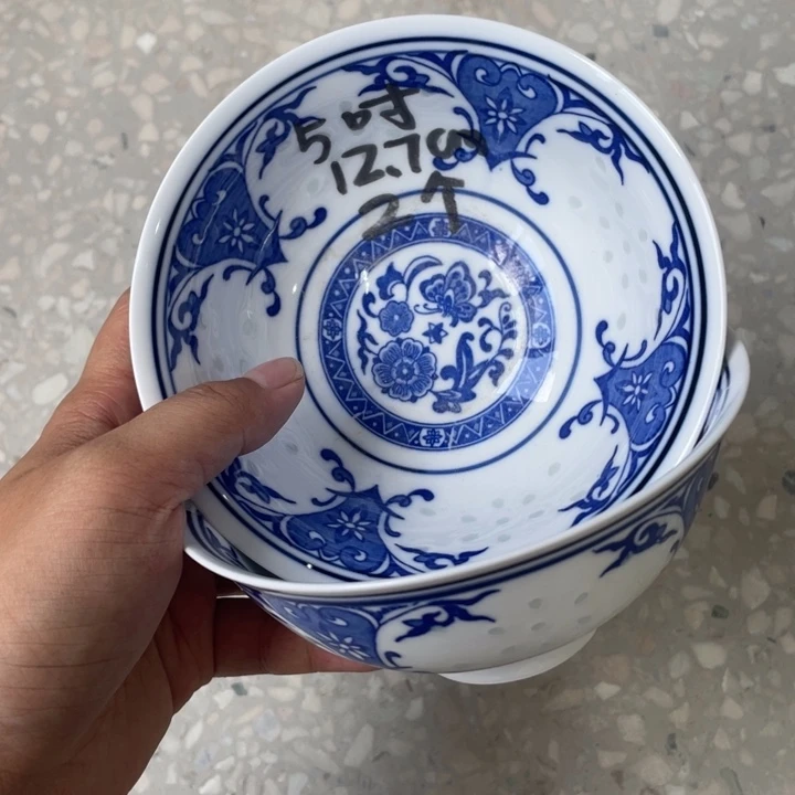 摆件景德镇高温细白瓷餐具