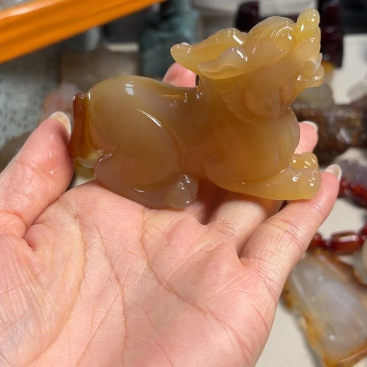 玛瑙/玉髓未镶嵌吊坠(不含链)