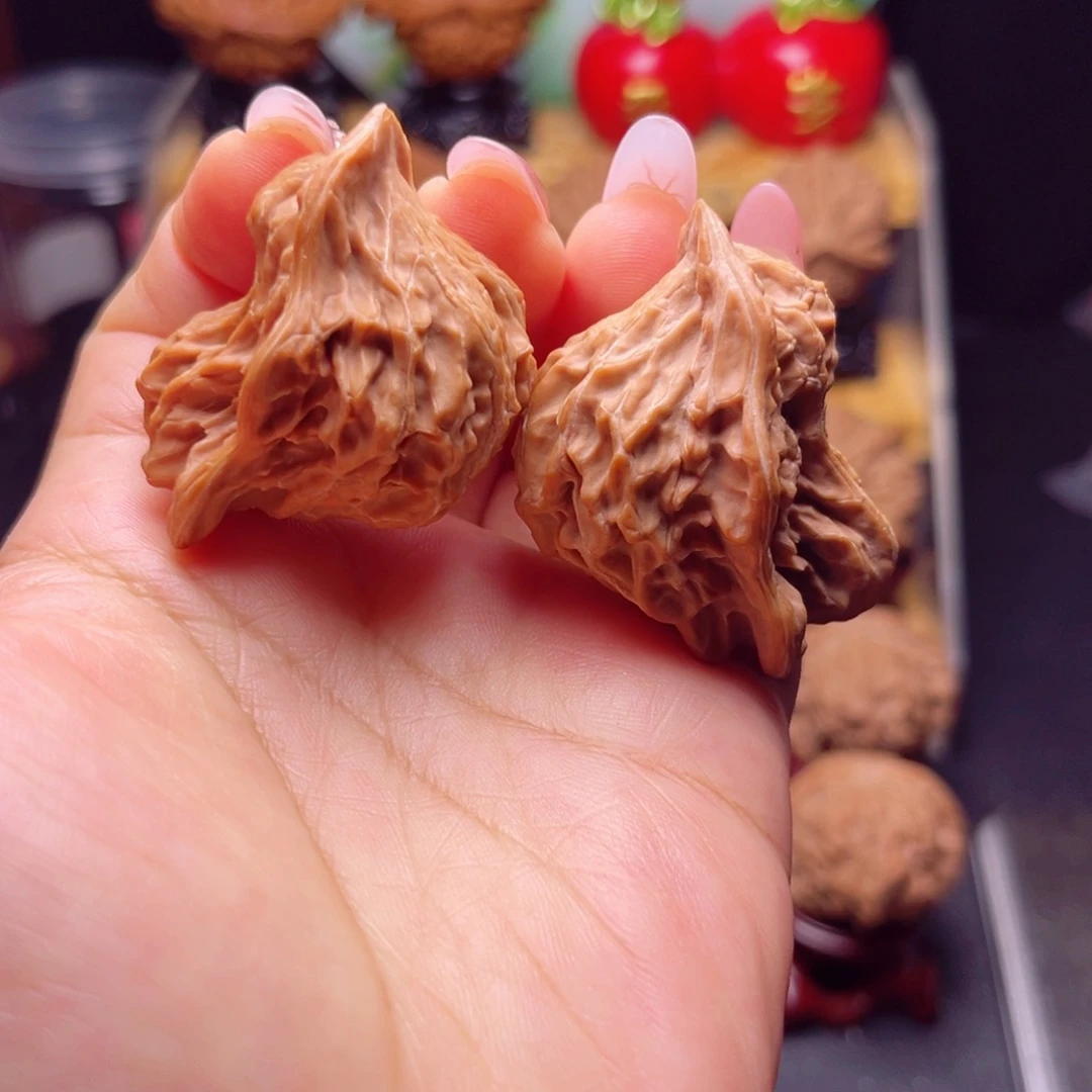 吊坠文玩核桃比翼双飞鸟