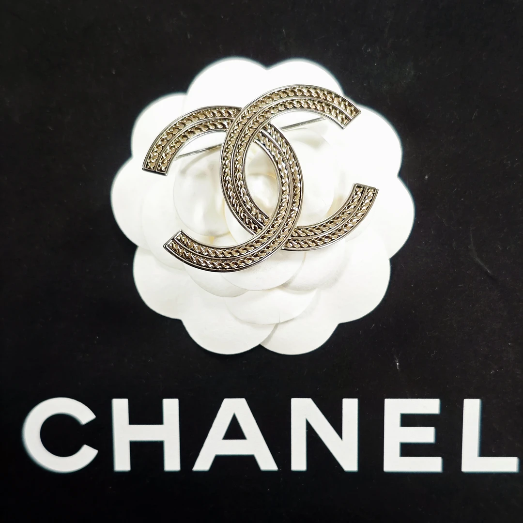 未使用 Chanel/香奈儿 浅金色甜美风胸针麦穗时尚