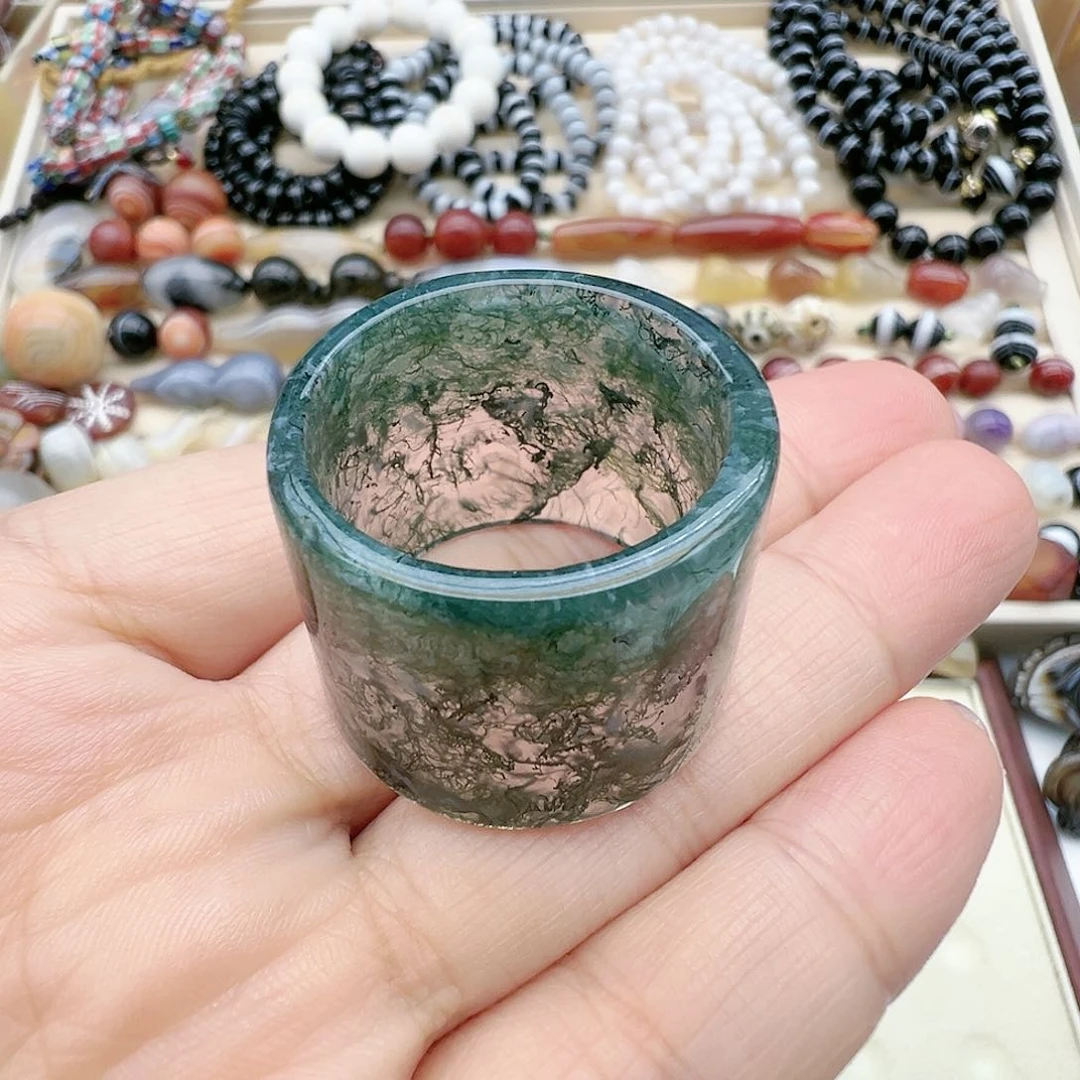未镶嵌玛瑙/玉髓珠宝半成品