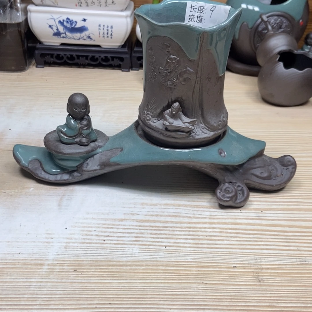 瓷片陶瓷花盆陶瓷艺术