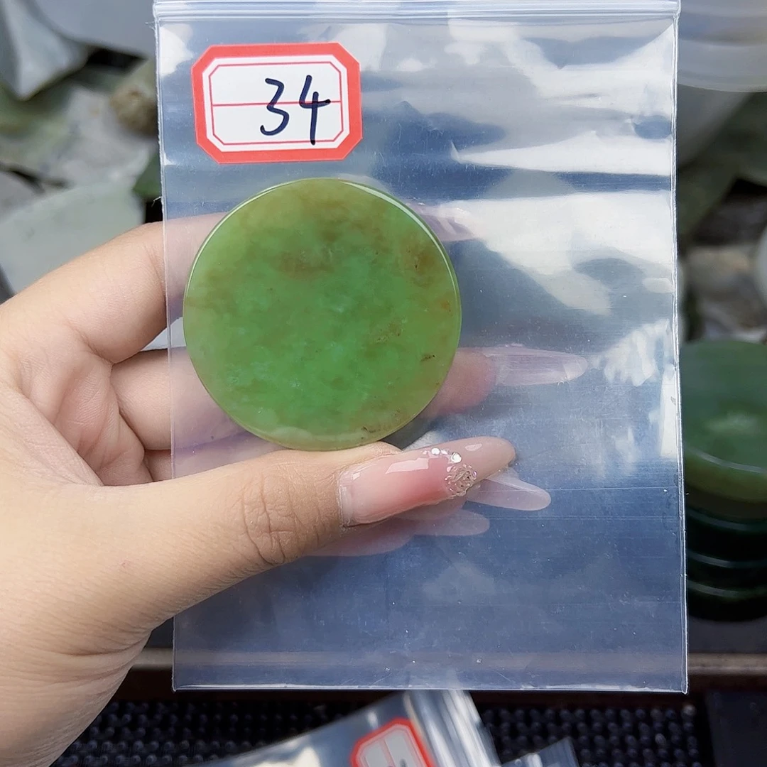 和田玉珠宝半成品未镶嵌