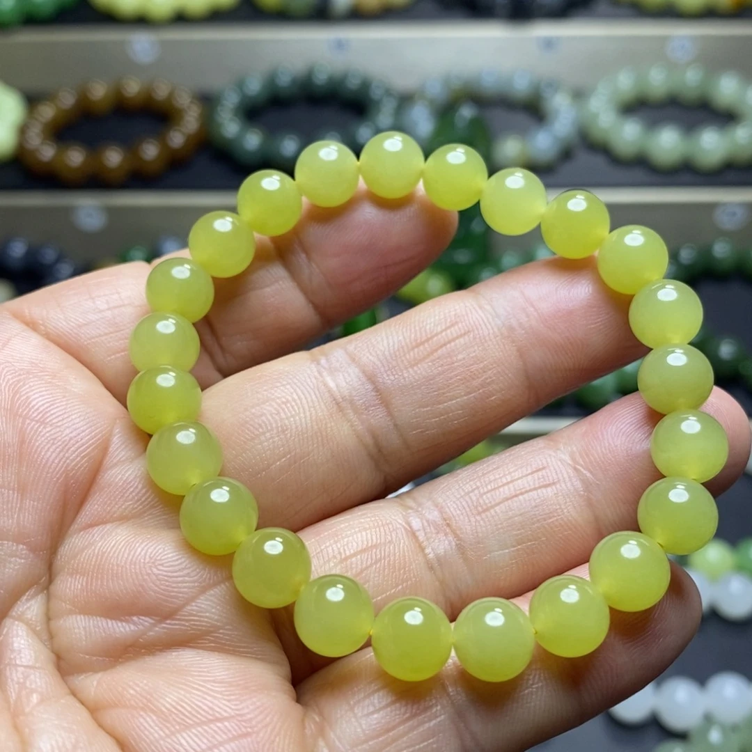 和田玉手串未镶嵌