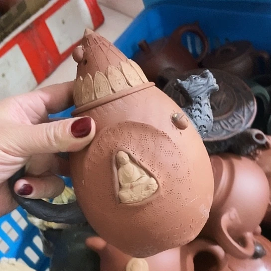 全手工制作宜兴紫砂壶