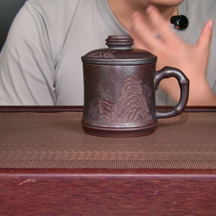 茶杯紫砂高货放漏