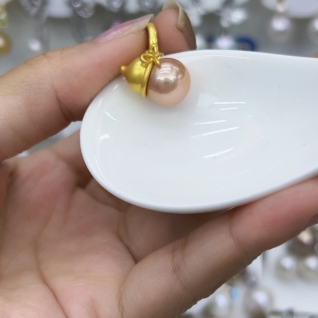 未镶嵌耳饰淡水珍珠