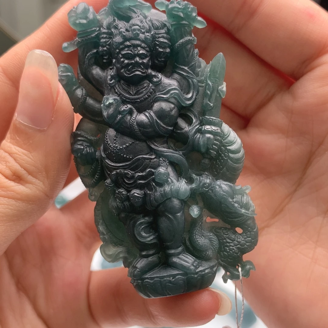 定制翡翠未镶嵌毛货不退不换