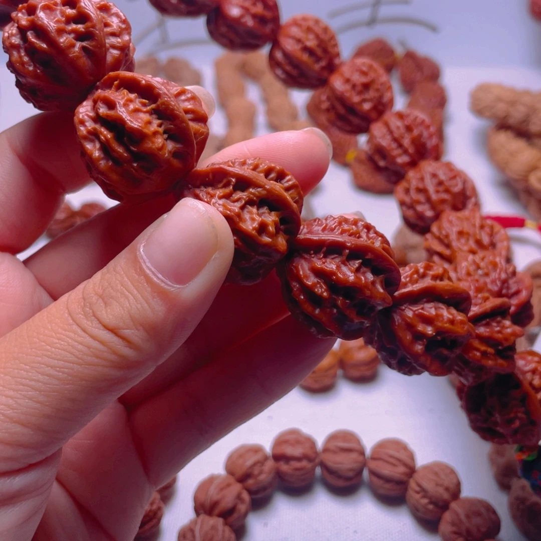 F***活文玩核桃手串大龙脊