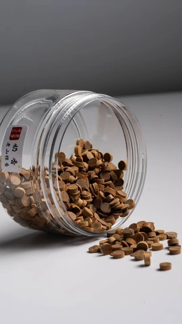 毛润出品 50g奶香切片料养珠熏香印度老山檀香