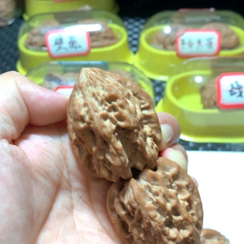 吊坠文玩核桃好*壁虎