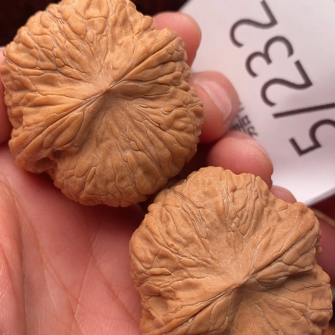 文玩核桃把件39平底锅