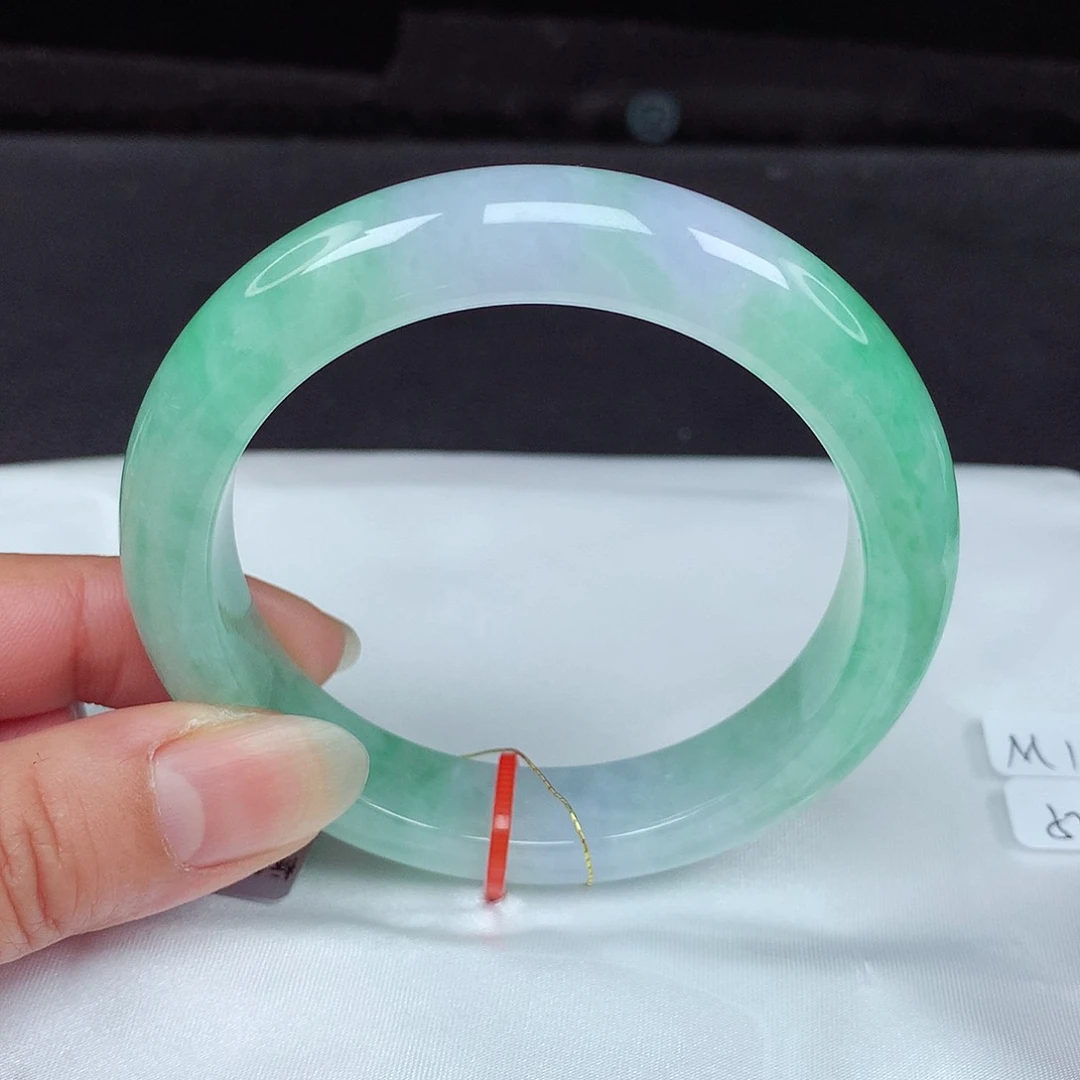 未镶嵌手镯翡翠57圈705