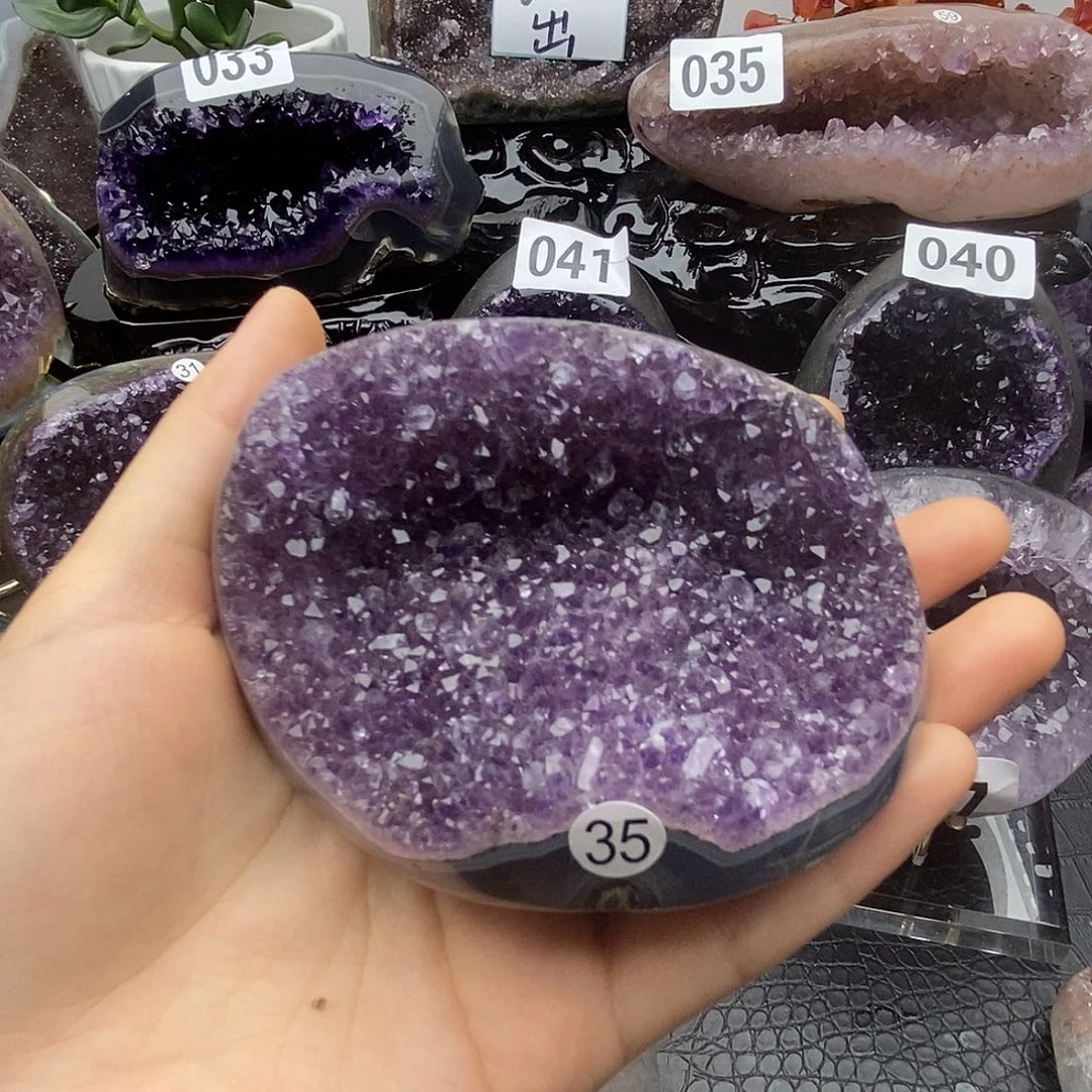 未镶嵌大型摆件（非配饰）紫晶