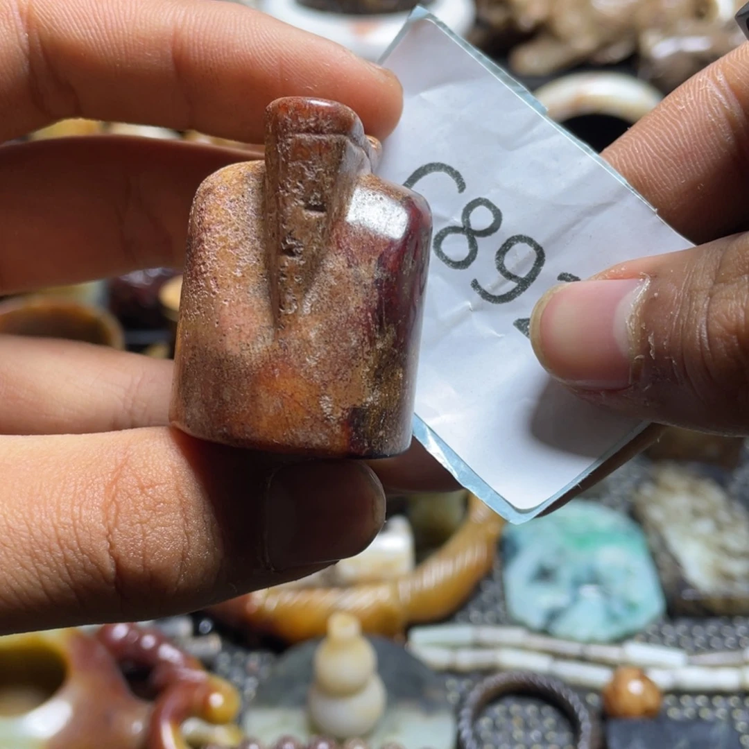 和田玉（糖玉）挂件未镶嵌