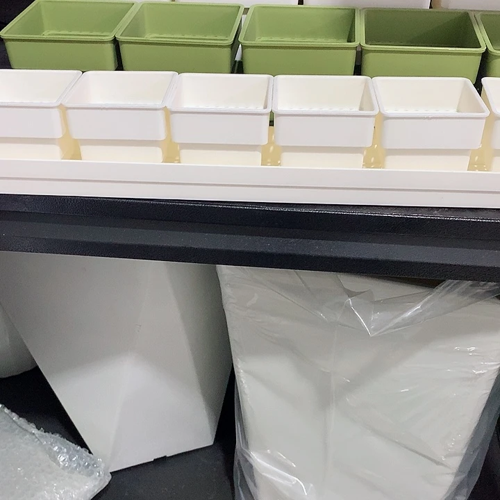 方口6白6个带托盘