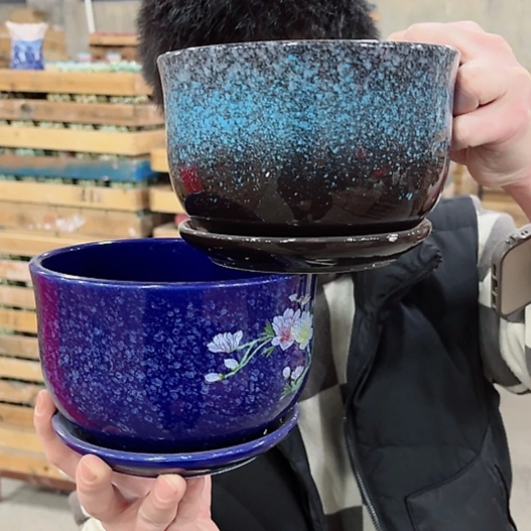 【闪购商品】陶瓷花盆