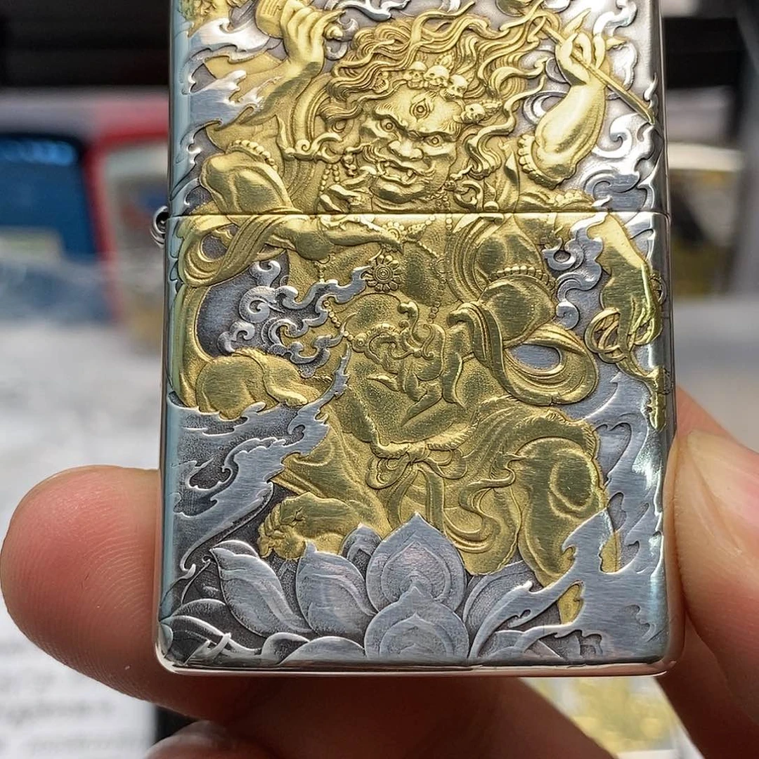 铜黄铜时刻经雕工艺品