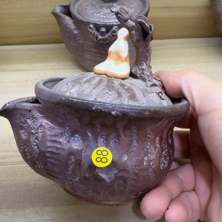 摆件柴烧福利心哦多多
