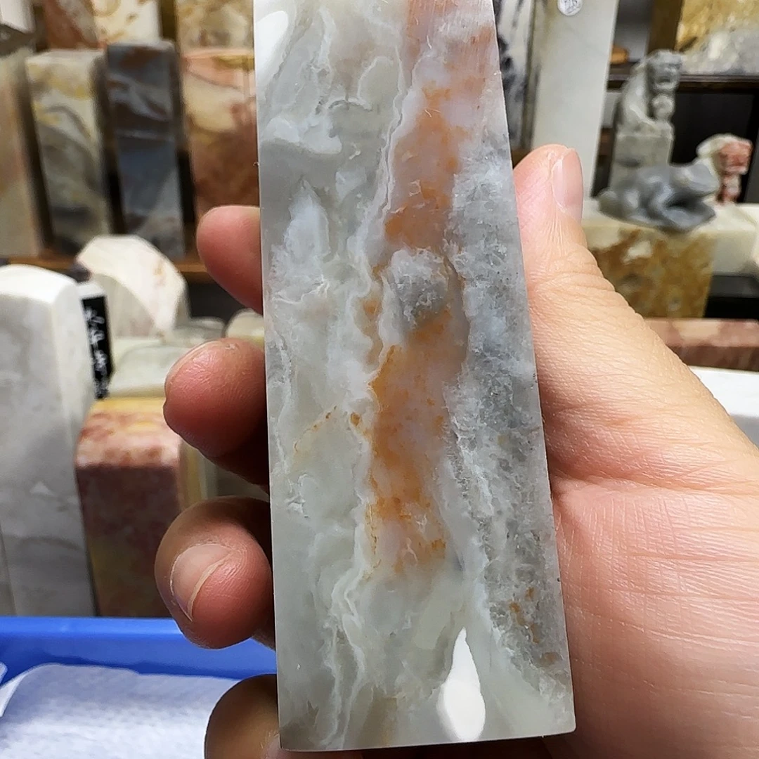 驭***心昌化石印石长白石