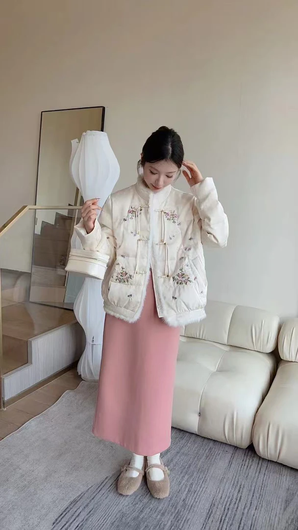 新中式国风羽绒服