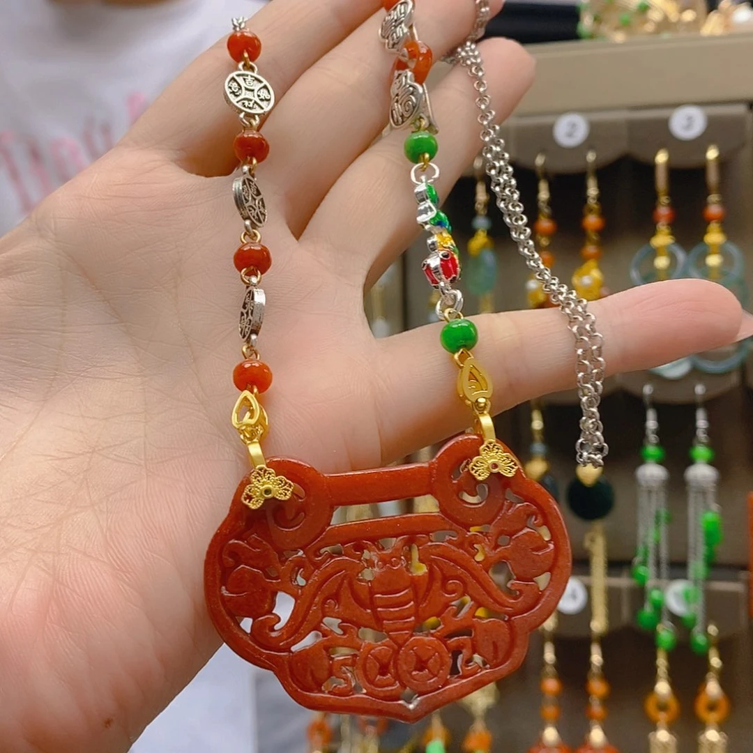 翡翠合金耳饰翡翠