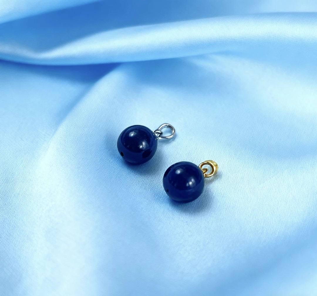 银木质吊坠 黑柳时尚潮流吊坠10mm珠(俗称黑珊瑚）