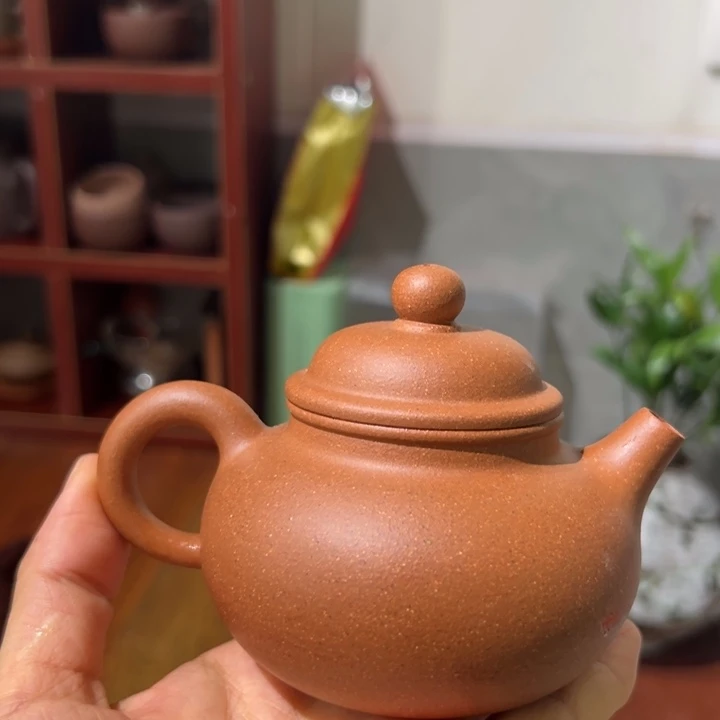 茶壶紫砂五彩容天200cc