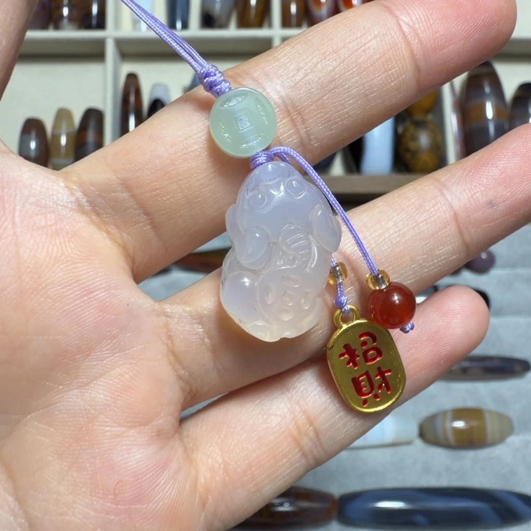 玛瑙/玉髓未镶嵌颈饰