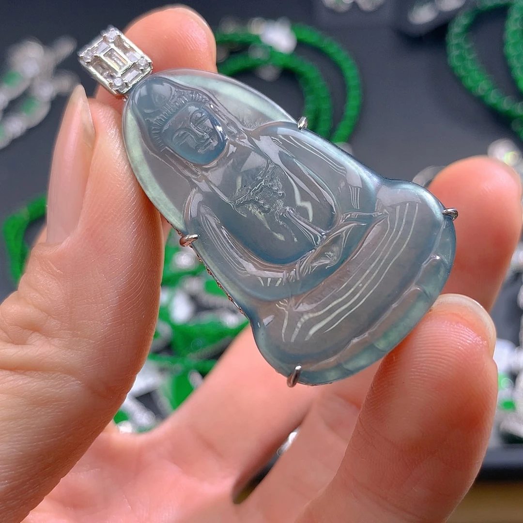 翡翠手链未镶嵌翡翠