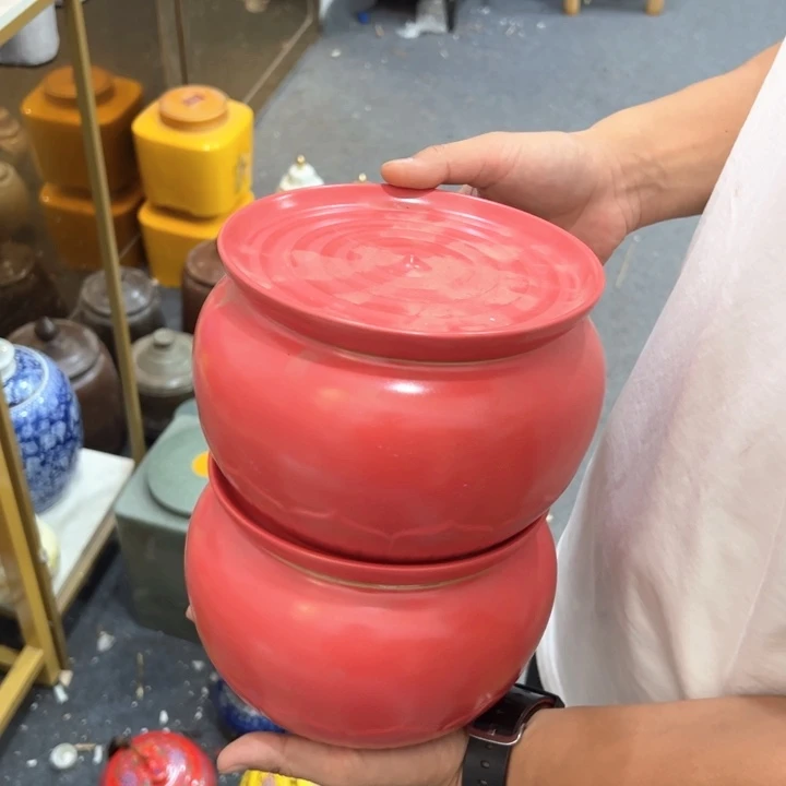 瑕疵福利品陶瓷茶叶罐