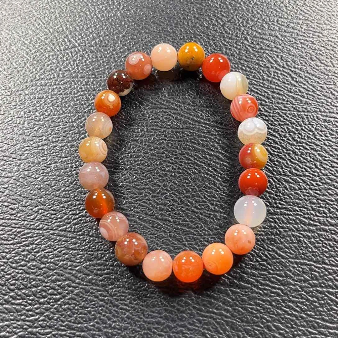 南红玛瑙单圈未镶嵌小庄9➕ 25克