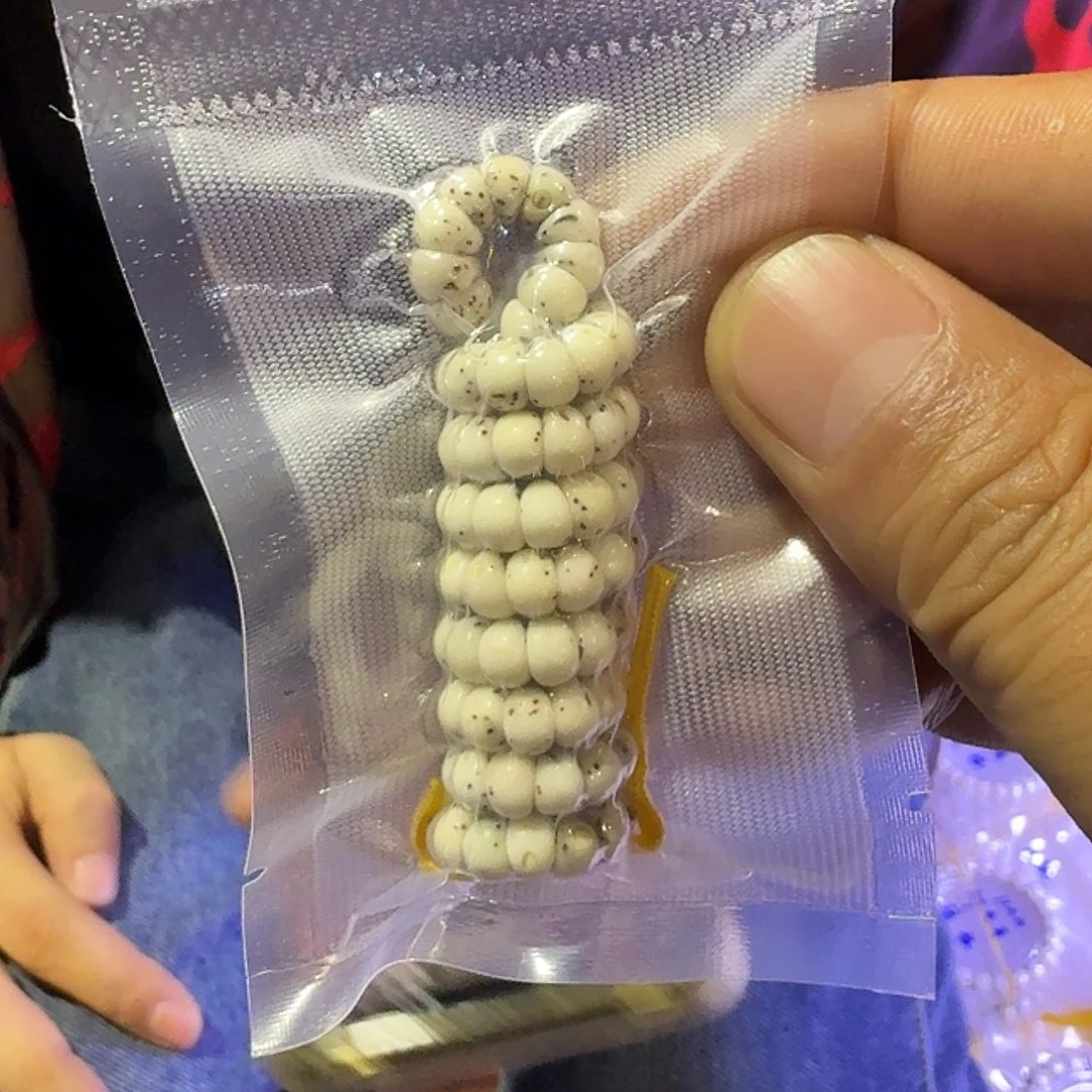 吊坠星月菩提骨瓷白蒜瓣大肠6