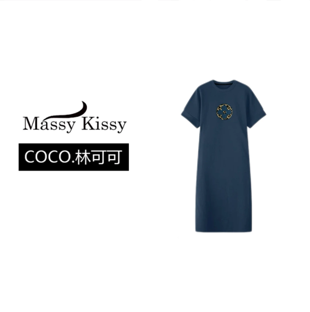 【COCO林可可】夏季新款时尚休闲简约气质连衣裙24051