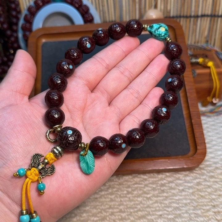 凤眼菩提吊坠13mm凤眼手持