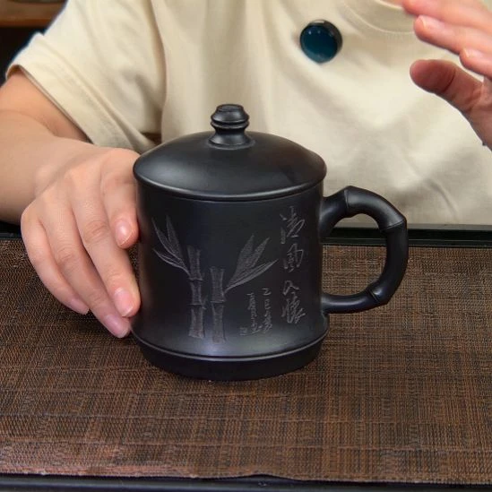 紫砂茶杯高货放漏